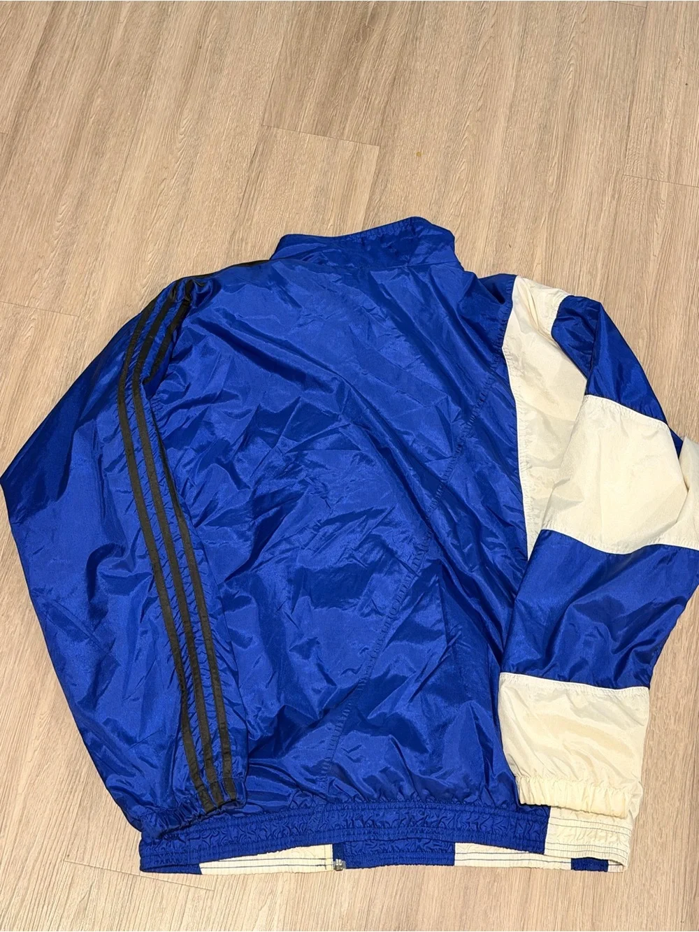 Vintage adidas Men's Colorblock Tracksuit Set Navy White Jacket Pants Size M